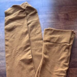 New Mustard yellow tights by Tabby Socks